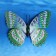 Decor for magnet "Butterfly" 30cm, mix