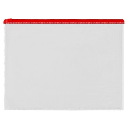 Set folder-convert with zipper 12 pieces, A4 120MKR format is transparent, zipper size 33 x 23.7 cm-4