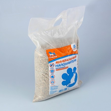 Mineral absorption “Piggon” Mineral Fill for Shorthair Cats, 15 liters
