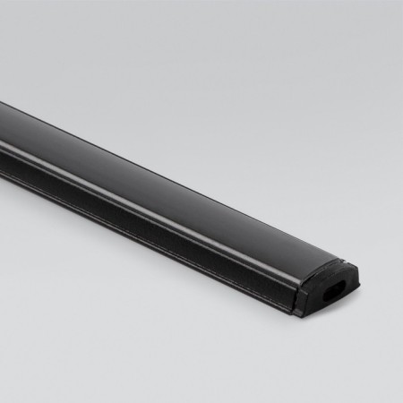 Flexible aluminum profile for Elektrostandard LED tape, LL-2 -LP012, 2 m, black color-1