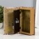 Safe-book wood, leatherette "chair with chickens on books" 21x13x5 cm