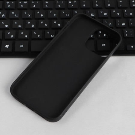 Pero cover for Apple iPhone 13 Pro Max, silicone, black-2