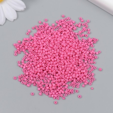 Glass beads 12/0 "bright pink" bright 450 g-1