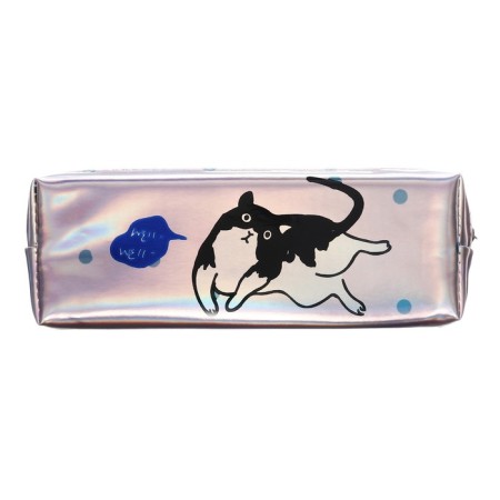 School penalty, on lightning holographic "Cat gray"-2