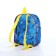Baby backpack on a zipper, cornflower color