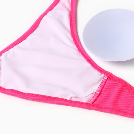Separate female swimsuit, fuchsia color, size 44-3
