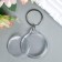 Harvesting keychain circle set 2 parts (insert 32x32) 4x4 cm