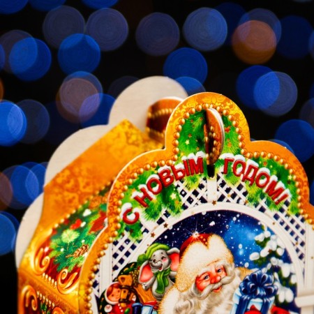 Giving Box "Santa Claus" 11.1 x 5.8 x 20.5 cm-4