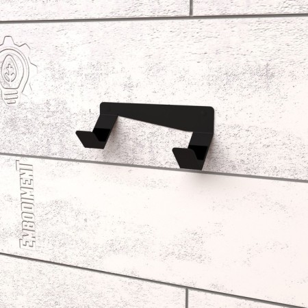 Holder for screwdrivers and building hairdries, wall, black-1