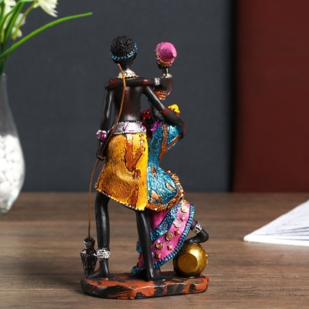 Polystone souvenir "Par from Nairobi" MIX 21.5x6x10 cm-3