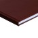 Book of accounting, 96 sheets, boumvinyl cover, offset block, cage, brown color