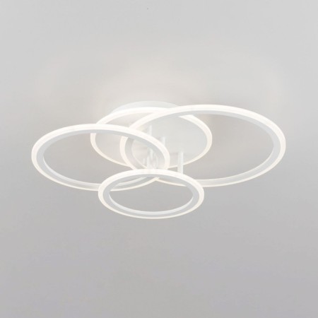 Ceiling Citilux "Trinity" CL238130, 61.5x47.5x13 cm, 3x25W, LED, white color-5