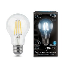 LED LED Filament Filament 10W A60 4100K Neutr. Bel. E27 970lm Gauss 102802210