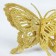 Decor "overflow" a double butterfly, 14x20 cm, mix