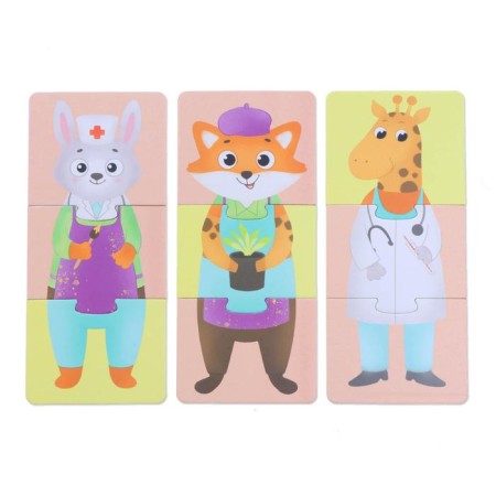 Puzzles 3 in 1 "What profession?"-5