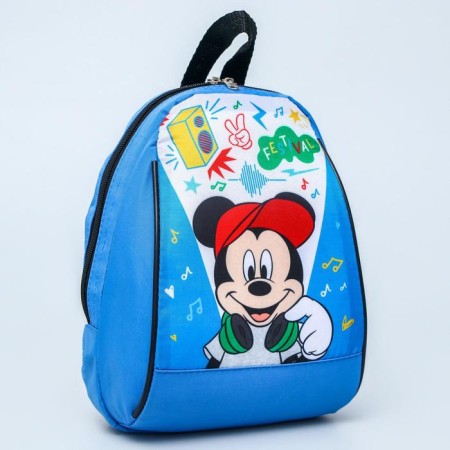 Baby backpack, lightning department, 20 x 13 x 26 cm "Mouse", Mickey Mouse-2