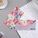 Money envelope "Universal" multi -colored flowers, 17x8 cm