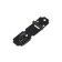 Layer for a hinged lock, with a eye, l = 50 mm, black