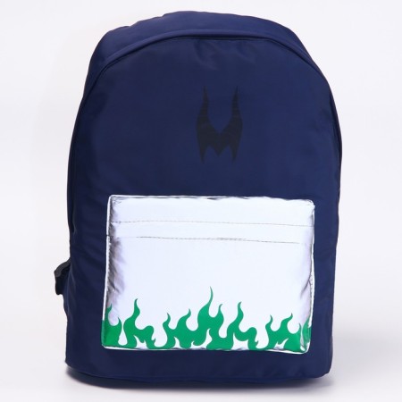 A backpack with a reflective pocket, 30 cm x 15 cm x 40 cm "bad girls", villains-3