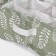 Organizer for linen Dalyan Leaves, 9 cells, 28 × 28 × 11 cm, green color