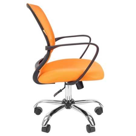 Office chair "Chairman" 698 TW-66 chrome, orange-1