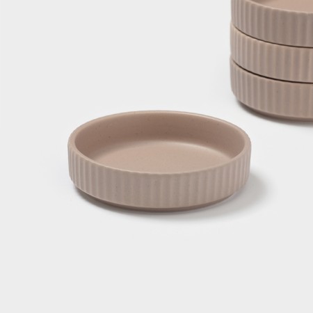 Set of saucepan 4 pcs Magistro Jarwah "Lausanne" 9.5x2.4 cm, beige-3