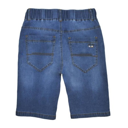 Denim breeches for boys, height 146 cm, blue color-1