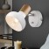 Lamp wall-flowing spot Rivoli Lorena 1he14, 40 watts rotary with a switch