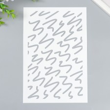 Plastic stencil 