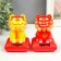 Plastic pendulum from the solar battery "Chinese Leo-Stage" mix 7x7.5x10.5 cm