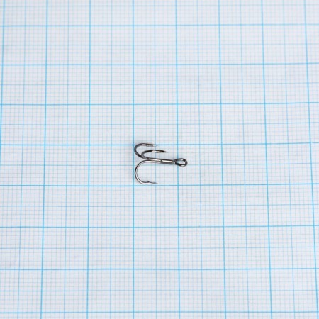 Triple hooks No. 5, Kolybakinsky, black nickel, 200 pcs.-2