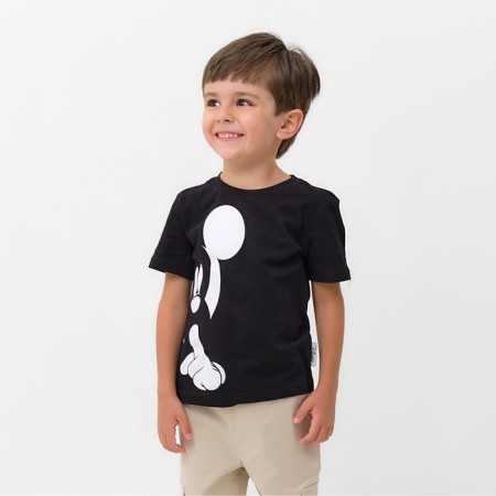 T-shirt "Mickey" Mickey Mouse, r.32 (110-116), black