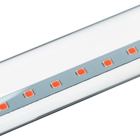 LED phytolamp, 9 watts, T8, 600 mm, base G13, IP20, blue-red spectrum, purple, "era"-2