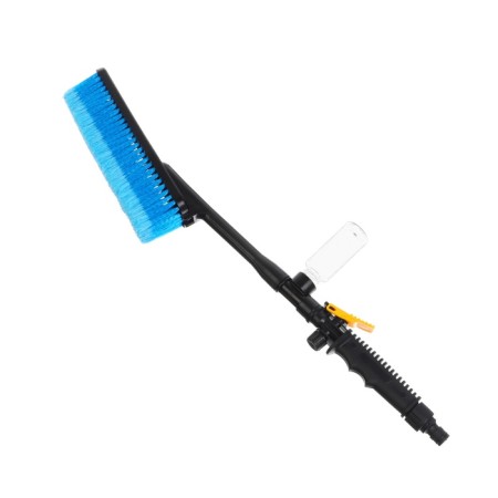Car wash brush with a spray-2