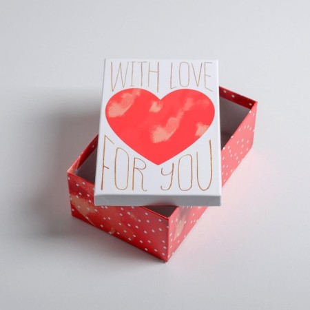 Set of boxes 5 in 1, gift packaging, “love”, 22 x 14 x 8.5 - 32.5 x 20 x 12.5 cm-8