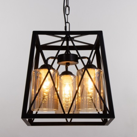 Lamp Bayerlux 2624/3 E27 40W Black 37x37x37-137 cm-2