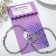 Bracelets "Demetrons" hearts with patterns, color silver, 19.5 cm