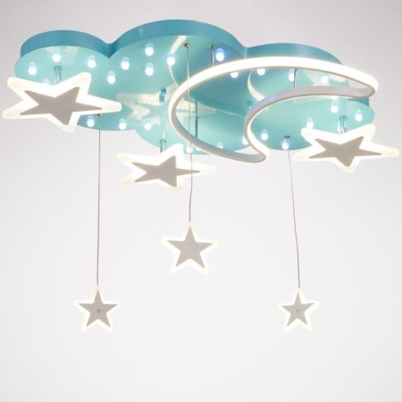 Chandelier 70614/3 29xLED 58W Blue 74x63x38 cm Bayerlux