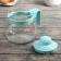 Glass teapot "Ricky", 800 ml, color mix