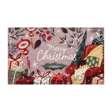 Merry Christmas 40x73 cm, 100% cotton, sarzha 190 g/m2-1