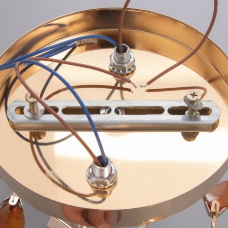 Viki chandelier 2x40W E27 Gold Model: 2751102-9