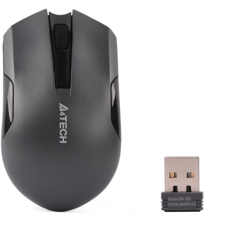 Mouse A4Tech G3-200N Black Optical (1200DPI) wireless USB (3but)-1