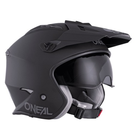 Hellet open O’Neal Volt Solid V24, ABS, matte, black, XL