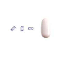 Crystals for volumetric inlay Pole Baget, No. 2, Lilac, 10 pcs