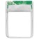 Folding stool, tropical leaves