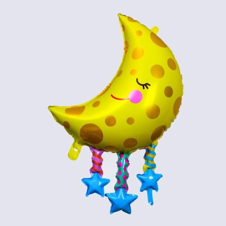 Foil ball 32 "Sleeping Moon", figure