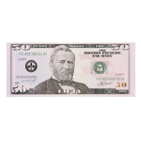 Pack of bills $ 50-2