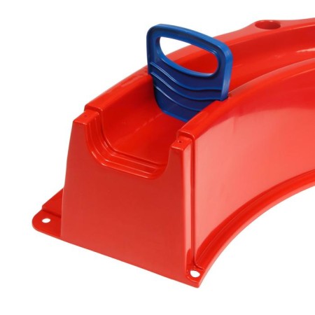 Plastic sandbox, 136 × 136 × 18 cm, with a set for games, "Tuba-Duba"-13