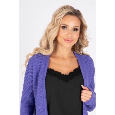 Cardigan female, size 42, purple color-2