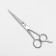 Hairdressing scissors with emphasis, blade - 6.5 cm, silver color